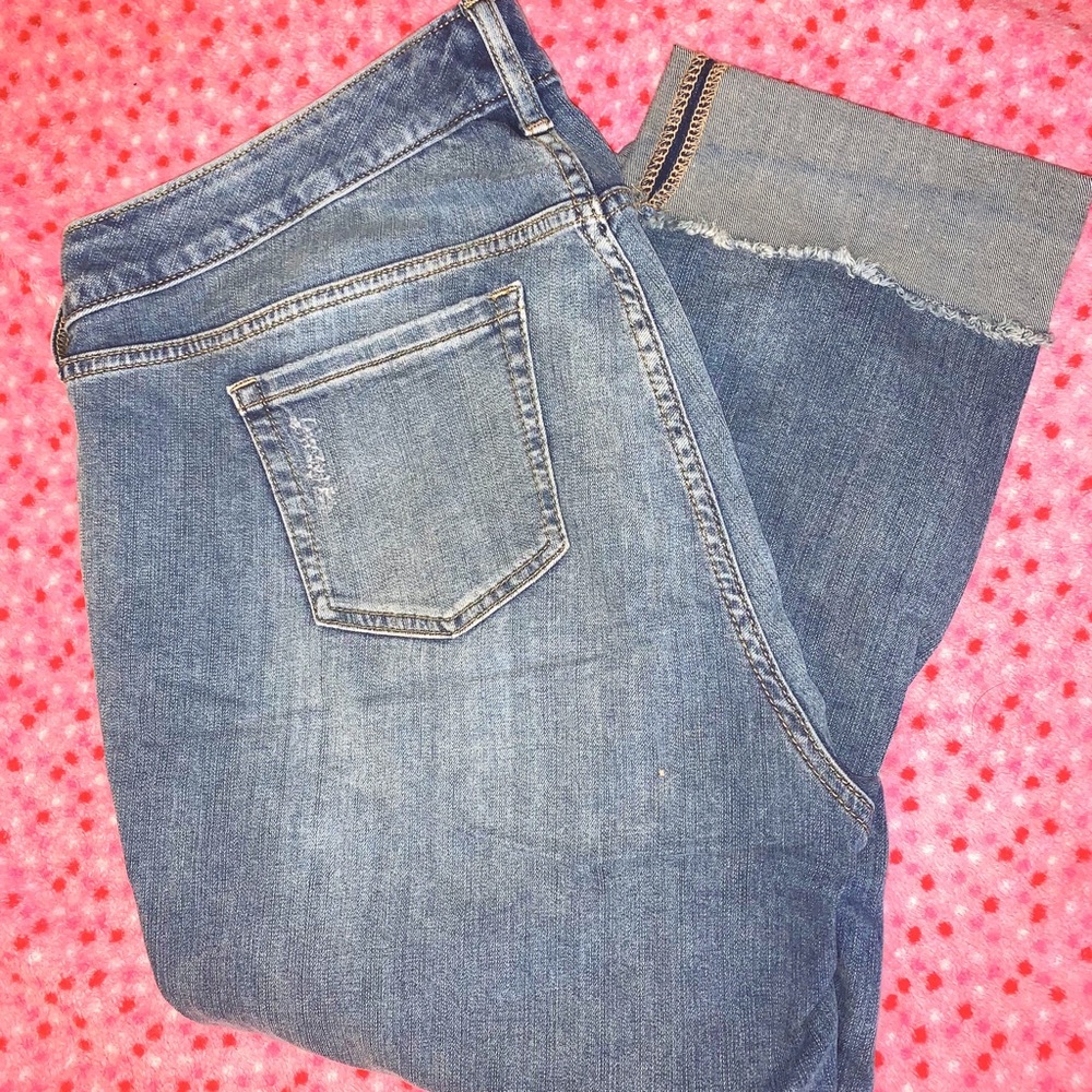 Torrid Distressed Boyfriend Jeans Size 16